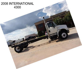 2008 INTERNATIONAL 4300