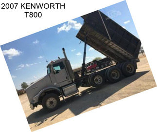 2007 KENWORTH T800