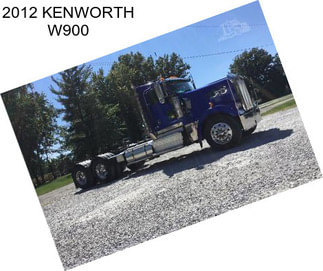 2012 KENWORTH W900