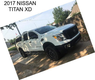 2017 NISSAN TITAN XD