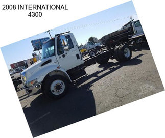 2008 INTERNATIONAL 4300