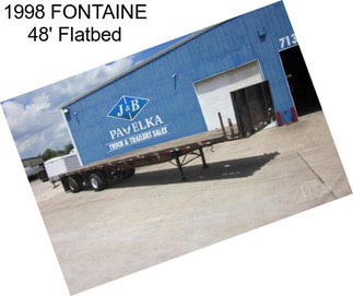 1998 FONTAINE 48\' Flatbed