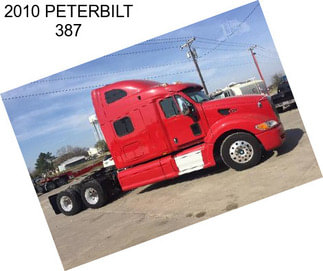 2010 PETERBILT 387