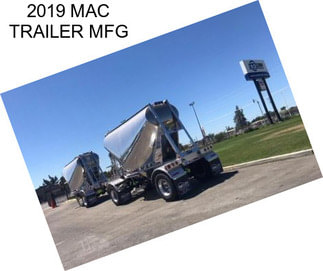 2019 MAC TRAILER MFG