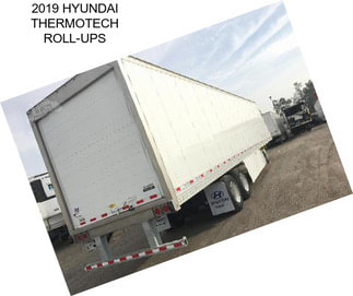 2019 HYUNDAI THERMOTECH ROLL-UPS