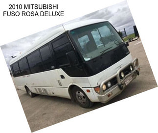 2010 MITSUBISHI FUSO ROSA DELUXE