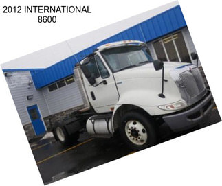 2012 INTERNATIONAL 8600