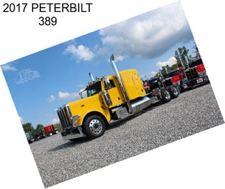 2017 PETERBILT 389