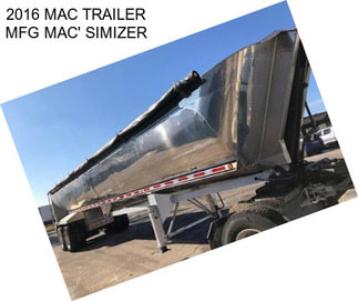 2016 MAC TRAILER MFG MAC\' SIMIZER