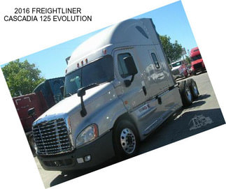 2016 FREIGHTLINER CASCADIA 125 EVOLUTION