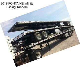 2019 FONTAINE Infinity Sliding Tandem