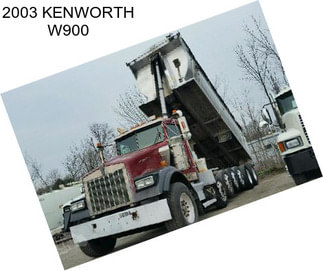 2003 KENWORTH W900