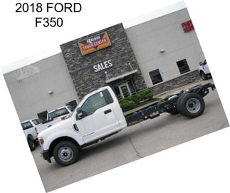 2018 FORD F350