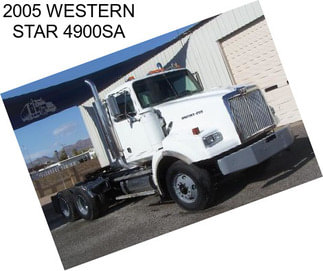 2005 WESTERN STAR 4900SA