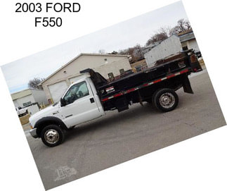 2003 FORD F550