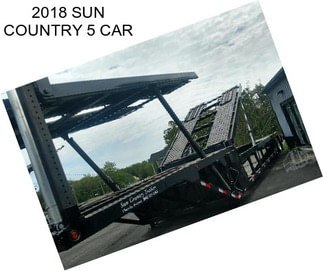 2018 SUN COUNTRY 5 CAR