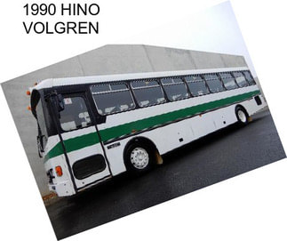 1990 HINO VOLGREN