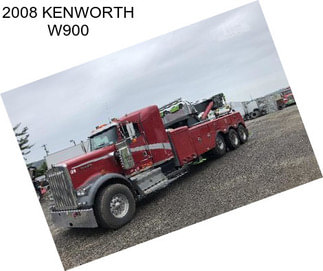 2008 KENWORTH W900