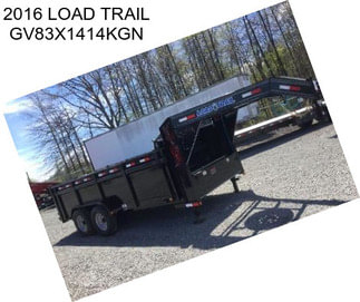 2016 LOAD TRAIL GV83X1414KGN