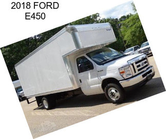 2018 FORD E450