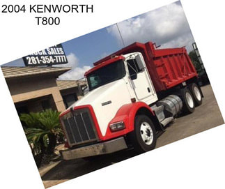 2004 KENWORTH T800