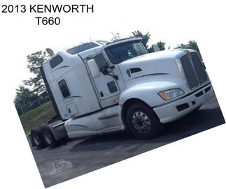 2013 KENWORTH T660