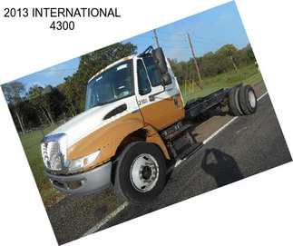 2013 INTERNATIONAL 4300