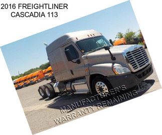 2016 FREIGHTLINER CASCADIA 113