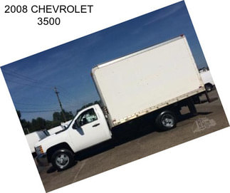 2008 CHEVROLET 3500