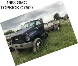 1998 GMC TOPKICK C7500