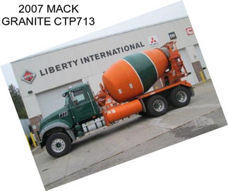 2007 MACK GRANITE CTP713