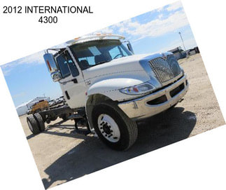 2012 INTERNATIONAL 4300