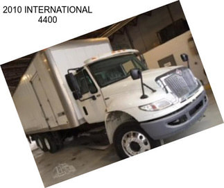 2010 INTERNATIONAL 4400