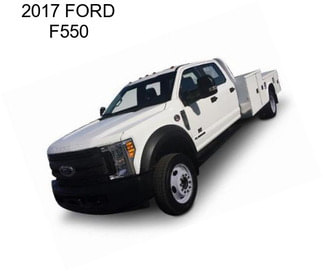 2017 FORD F550