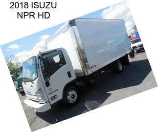 2018 ISUZU NPR HD