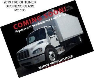 2019 FREIGHTLINER BUSINESS CLASS M2 106