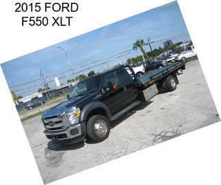 2015 FORD F550 XLT