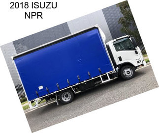 2018 ISUZU NPR