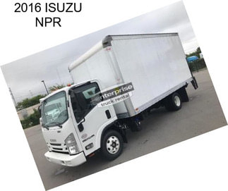 2016 ISUZU NPR