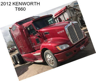 2012 KENWORTH T660