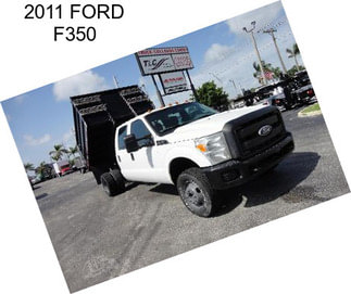 2011 FORD F350