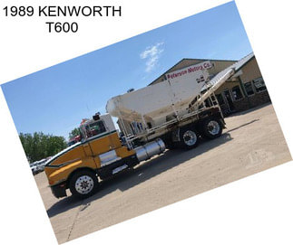 1989 KENWORTH T600