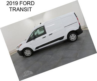 2019 FORD TRANSIT