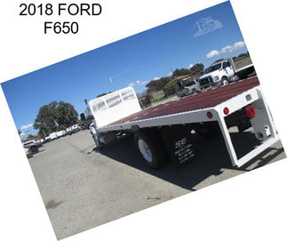 2018 FORD F650