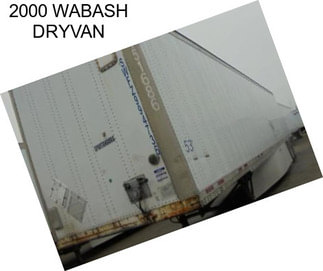 2000 WABASH DRYVAN