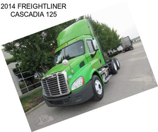 2014 FREIGHTLINER CASCADIA 125