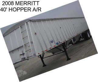 2008 MERRITT 40\' HOPPER A/R