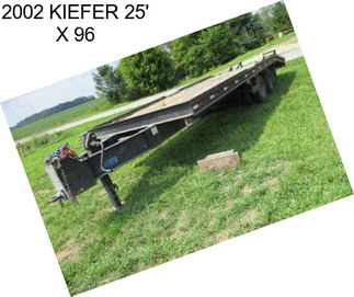 2002 KIEFER 25\' X 96\