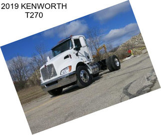 2019 KENWORTH T270