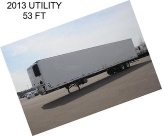 2013 UTILITY 53 FT